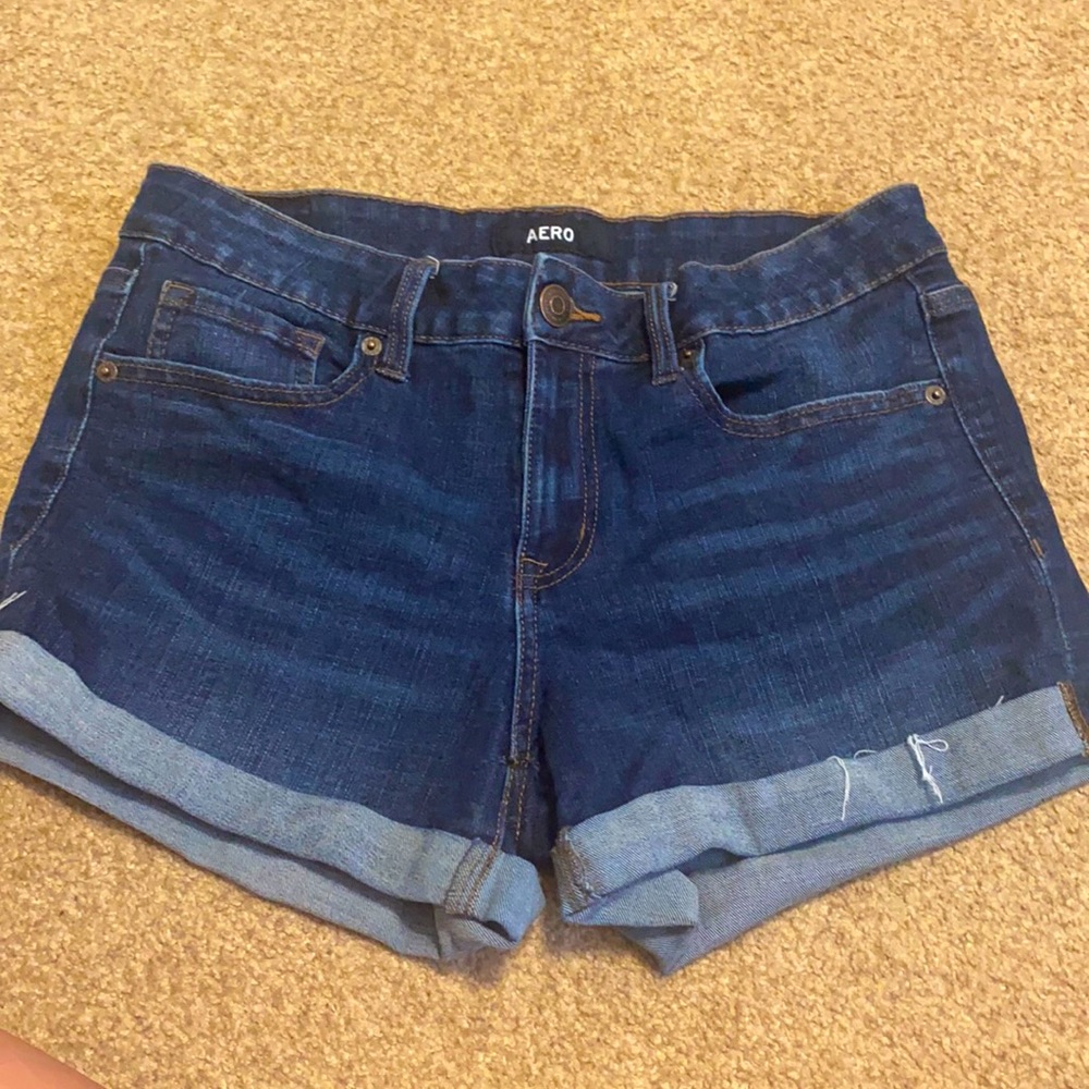 Aero Jean Low Rose MIDI Shorts